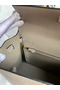 Hermes Kelly Sellier 28 Handmade Bag In Gris Asphalt Epsom Calfskin  Replica