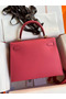 Hermes Kelly Sellier 28 Handmade Bag In Rose Lipstick Epsom Calfskin  Replica