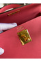 Hermes Kelly Sellier 28 Handmade Bag In Rose Lipstick Epsom Calfskin  Replica