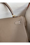 Hermes Kelly Sellier 28 Handmade Bag In Taupe Epsom Calfskin  Replica