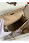 Hermes Kelly Sellier 28 Handmade Bag In Trench Epsom Calfskin  Replica