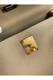 Hermes Kelly Sellier 28 Handmade Bag In Trench Epsom Calfskin  Replica