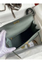 Hermes Kelly Sellier 28 Handmade Bag In Vert Amande Epsom Calfskin  Replica