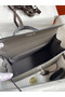 Hermes Kelly Sellier 32 Handmade Bag In Etain Epsom Calfskin  Replica