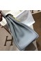 Hermes Kelly Shoulder Bag Original TOGO Leather KY3255 light blue  Replica
