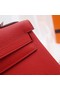 Hermes Kelly Shoulder Bag Original TOGO Leather KY3255 red  Replica
