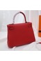 Hermes Kelly Shoulder Bag Original TOGO Leather KY3255 red  Replica