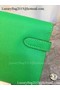 Hermes Kelly Wallet Epsom Leather H009 Green  Replica