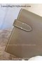 Hermes Kelly Wallet Epsom Leather H009 Grey  Replica