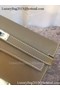Hermes Kelly Wallet Epsom Leather H009 Grey  Replica