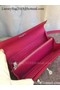 Hermes Kelly Wallet Epsom Leather H009 Rose  Replica