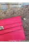 Hermes Kelly Wallet Epsom Leather H009 Rose  Replica