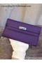 Hermes Kelly Wallet Epsom Leather H009 Violet  Replica
