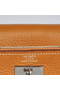 Hermes Kelly Wallet Togo Leather Bi-Fold Purse A708 Camel  Replica