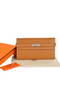 Hermes Kelly Wallet Togo Leather Bi-Fold Purse A708 Camel  Replica