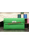 Hermes Kelly Wallet Togo Leather Bi-Fold Purse HA708W Green  Replica