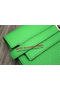 Hermes Kelly Wallet Togo Leather Bi-Fold Purse HA708W Green  Replica