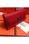 Hermes Kelly Wallet Togo Leather Bi-Fold Purse HA708W Red  Replica