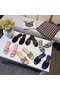 Hermes lady leather Slipper HO812HMJ blue Replica