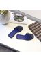 Hermes lady leather Slipper HO812HMJ blue Replica