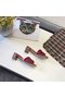 Hermes lady leather Slipper HO814HMJ Heel 5CM red Replica