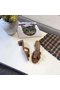 Hermes lady leather Slipper HO815HMJ Heel 5CM brown Replica