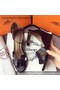 Hermes Leather 70mm Sandal H0741 Black  Replica