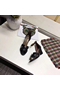 Hermes Legend Wedge Sandal In Black Calfskin  Replica