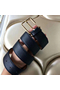 Hermes Lennox 40 MM Belt In Black Epsom Leather  Replica