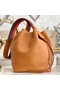 Hermes Licol 17cm Bag In Tan Evercolor Calfskin  Replica