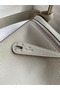 Hermes Lindy 26 Handmade Bag In Beton Clemence Leather  Replica