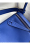 Hermes Lindy 26 Handmade Bag In Blue Electric Clemence Leather  Replica