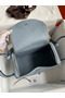 Hermes Lindy 26 Handmade Bag In Blue Lin Evercolor Leather  Replica