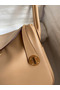 Hermes Lindy 26 Handmade Bag In Chai Swift Calfskin  Replica