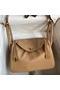 Hermes Lindy 26 Handmade Bag In Chai Swift Calfskin  Replica