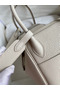 Hermes Lindy 26 Handmade Bag In Craie Clemence Leather  Replica