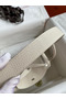 Hermes Lindy 26 Handmade Bag In Craie Clemence Leather  Replica