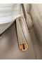 Hermes Lindy 26 Handmade Bag In Gris Asphalt Clemence Leather  Replica