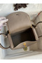 Hermes Lindy 26 Handmade Bag In Gris Asphalt Clemence Leather  Replica