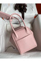 Hermes Lindy 26 Handmade Bag In Rose Sakura Swift Calfskin  Replica