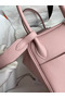 Hermes Lindy 26 Handmade Bag In Rose Sakura Swift Calfskin  Replica