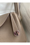 Hermes Lindy 26 Handmade Bag In Taupe Clemence Leather  Replica