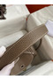Hermes Lindy 26 Handmade Bag In Taupe Clemence Leather  Replica