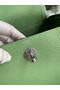 Hermes Lindy 26 Handmade Bag In Vert Cypres Clemence Leather  Replica