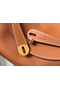 Hermes Lindy 26cm Bag In Gold Clemence Leather GHW  Replica