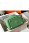 Hermes Lindy 26cm Bag In Vert Criquet Clemence Leather GHW  Replica