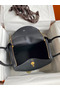 Hermes Lindy 30 Handmade Bag In Black Clemence Leather  Replica