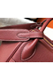 Hermes Lindy 30cm Bag In Bordeaux Clemence Leather GHW  Replica