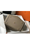 Hermes Lindy 30cm Bag In Gris Tourterelle Clemence Leather GHW  Replica