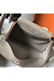 Hermes Lindy 30cm Bag In Gris Tourterelle Clemence Leather GHW  Replica